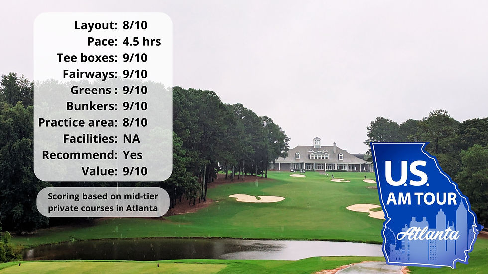 *Facilities are NA because I didn't get to experience them.