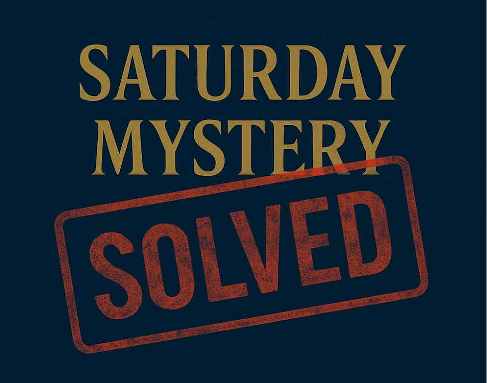 Finally Saturday and…
