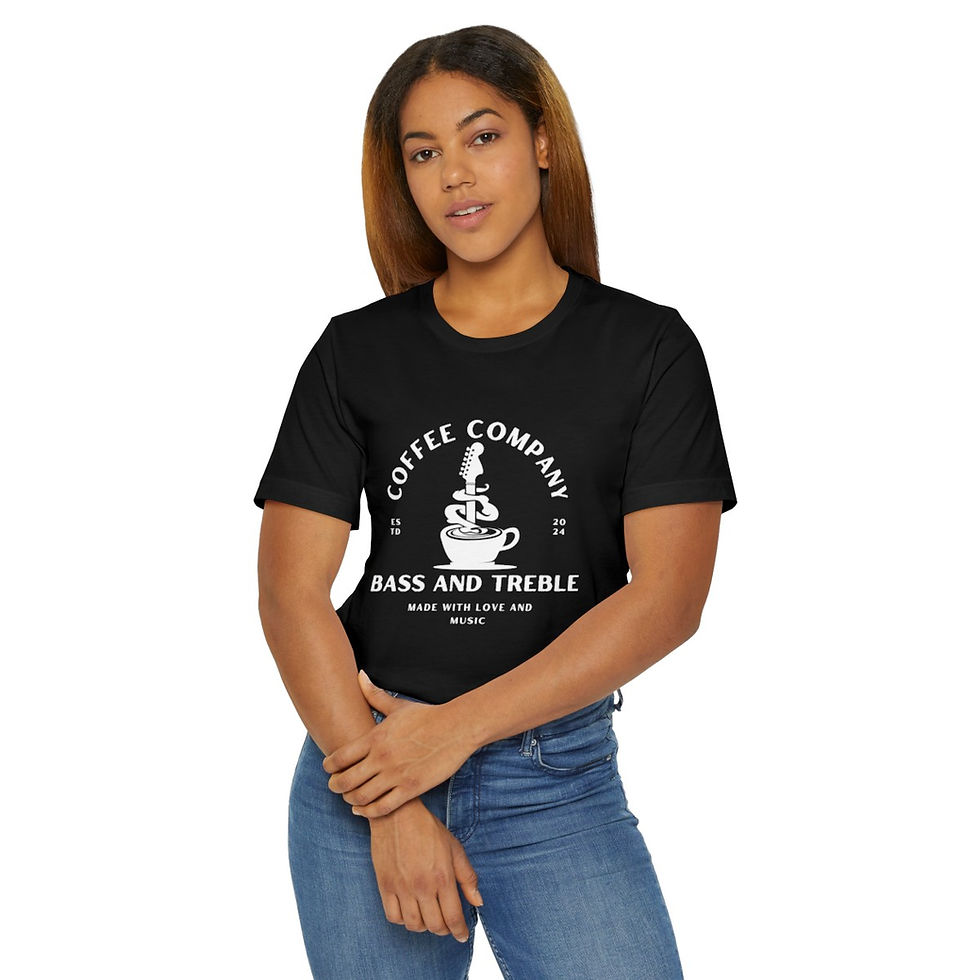 Thumbnail: Bass and Treble Coffee Logo Tee