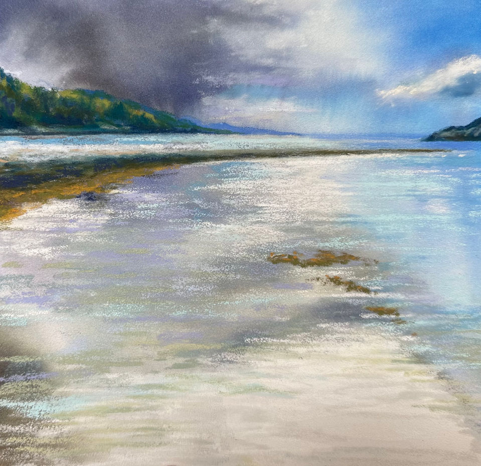 Sandaig Eigg Scottish Highlands Scotland Beach