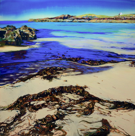 Clachtoll, Sutherland seascape west highlands of Scotland original pastel painting