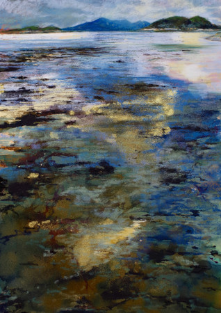 Isle of Skye from Plockton, Kyle of Lochalsh, Mountains and sea, seascape reflections, over the sea to Skye North Coast 500,Scottish Landscape, Hidden Scotland, Jewel of the Highlands