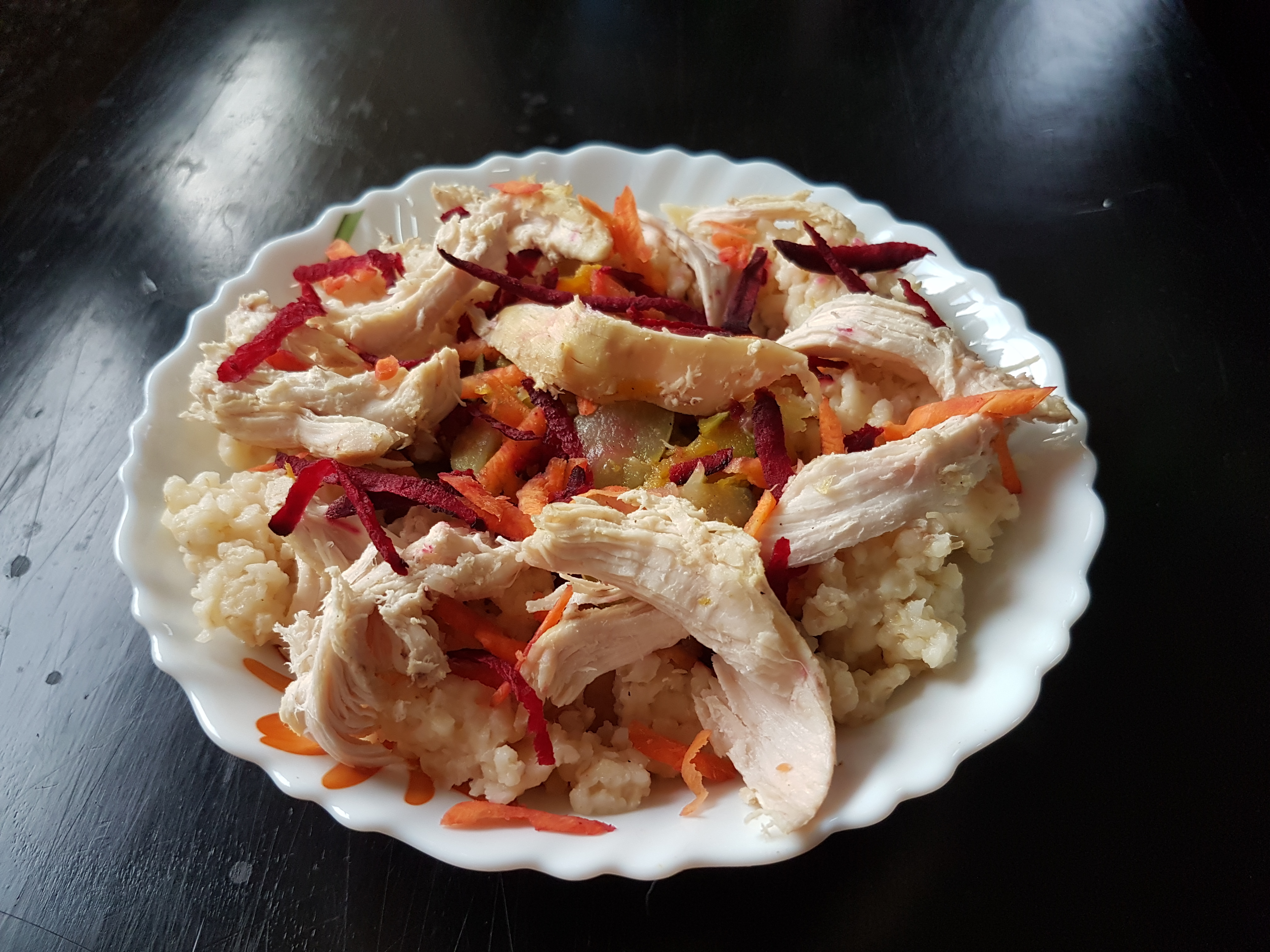 Arranged Food and Objects