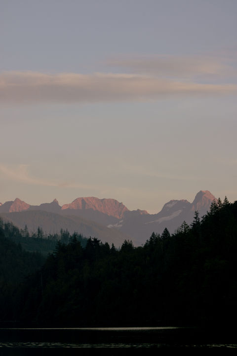 Mount Cheam peak rising above Chilliwack BC - dramatic mountain landscape photography by Kurtis Stevenson