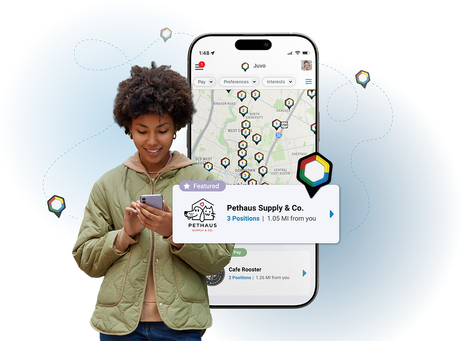 Find jobs near me with Juvo Jobs