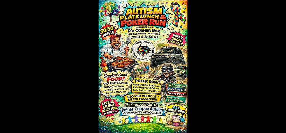Autism poker run benefit