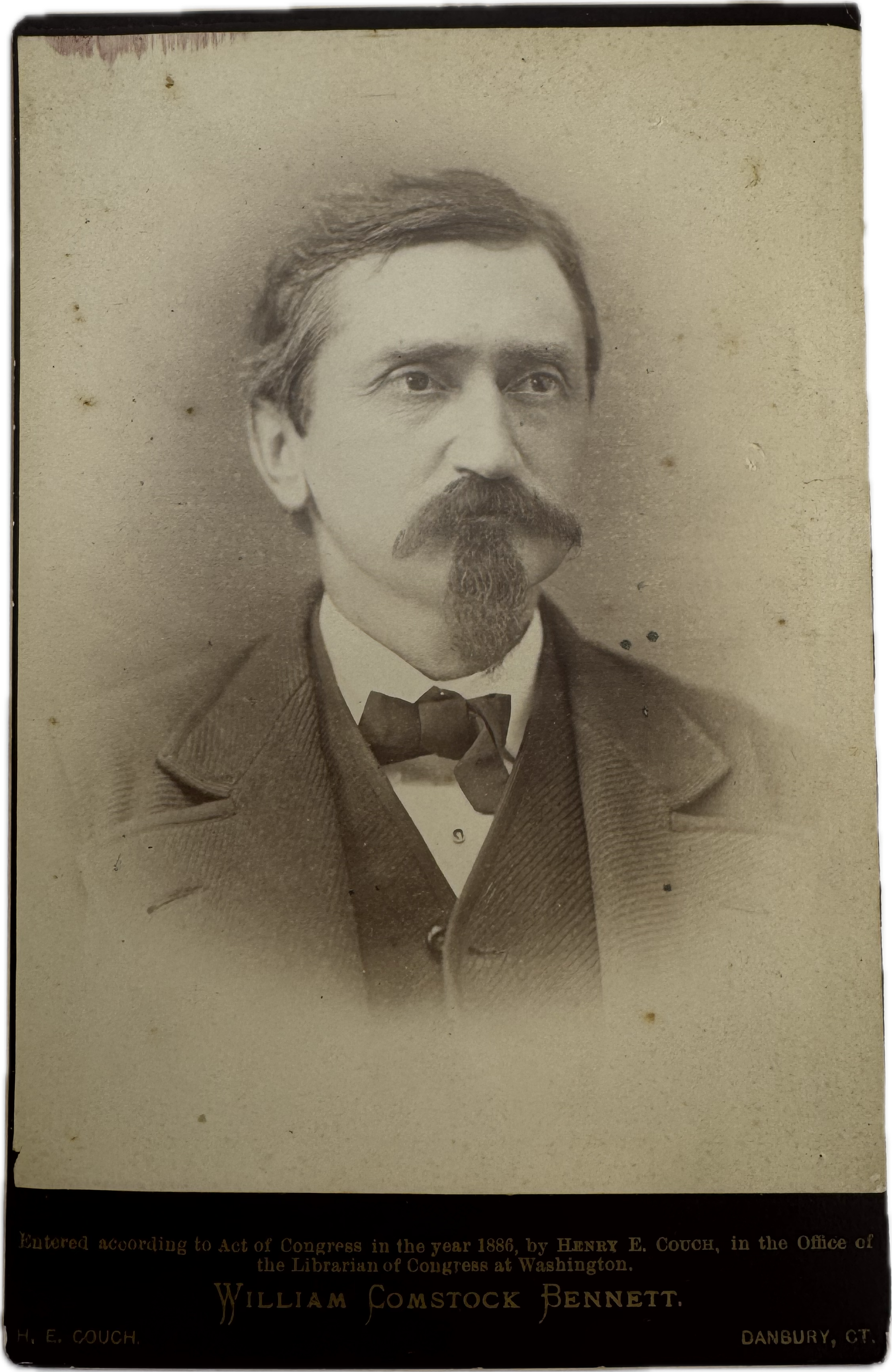 Cabinet Card of Civil War Surgeon William C. Bennett