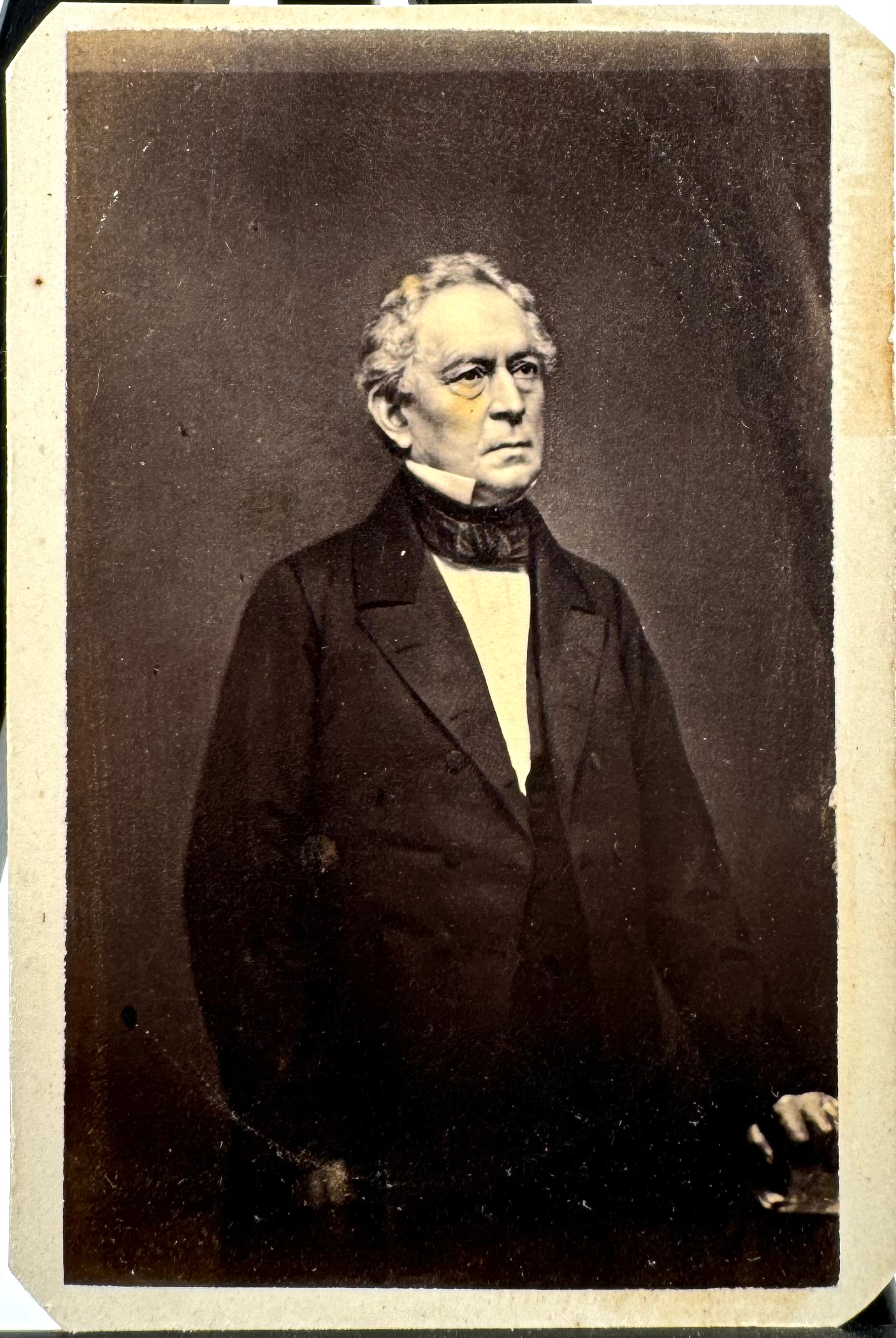 CDV of Edward Everett Spoke Before Lincoln at Gettysburg