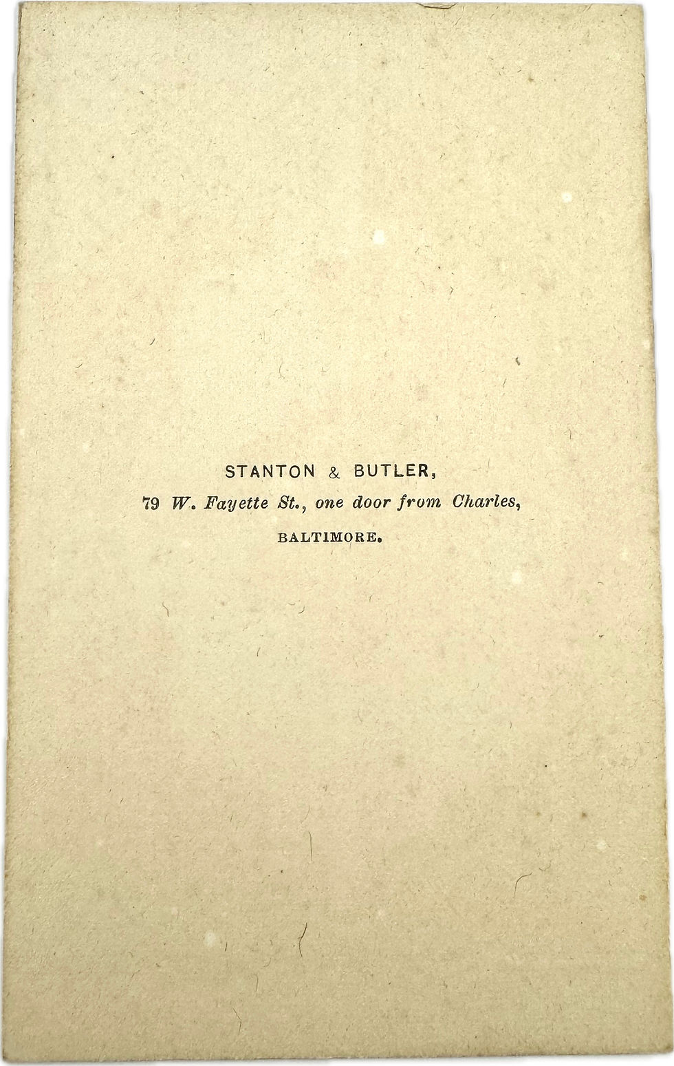 Thumbnail: Sharp CDV of the “Gray Ghost” John Singleton Mosby with Baltimore, Maryland BM