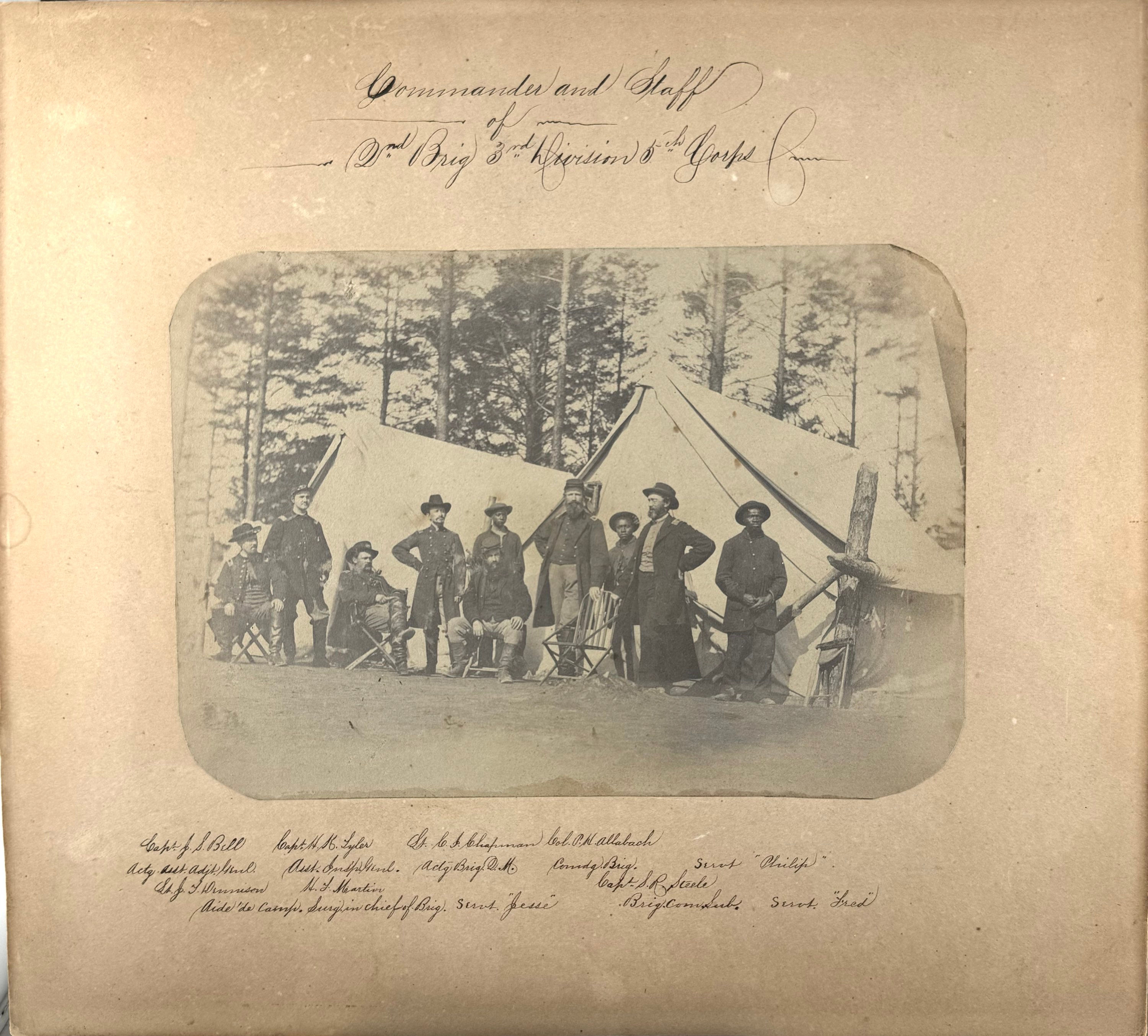 Rare African American Servants and Soldiers of the 131st Pennsylvania Infantry