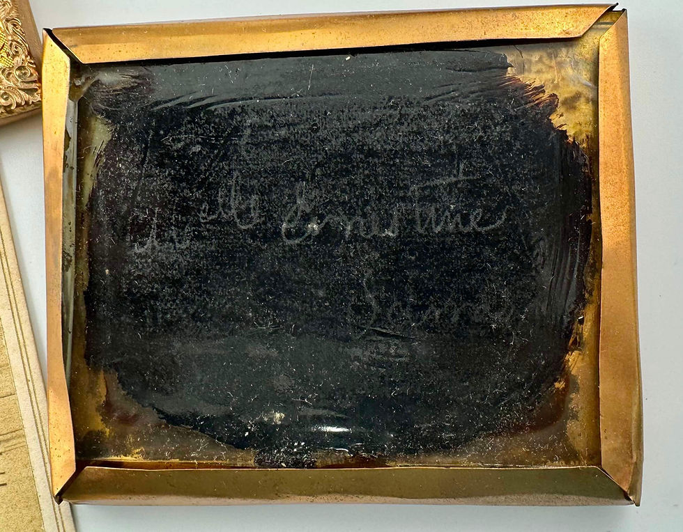 Thumbnail: 1/6th Plate Ambrotype of Confederate Possibly a Alabama or Mississippi 