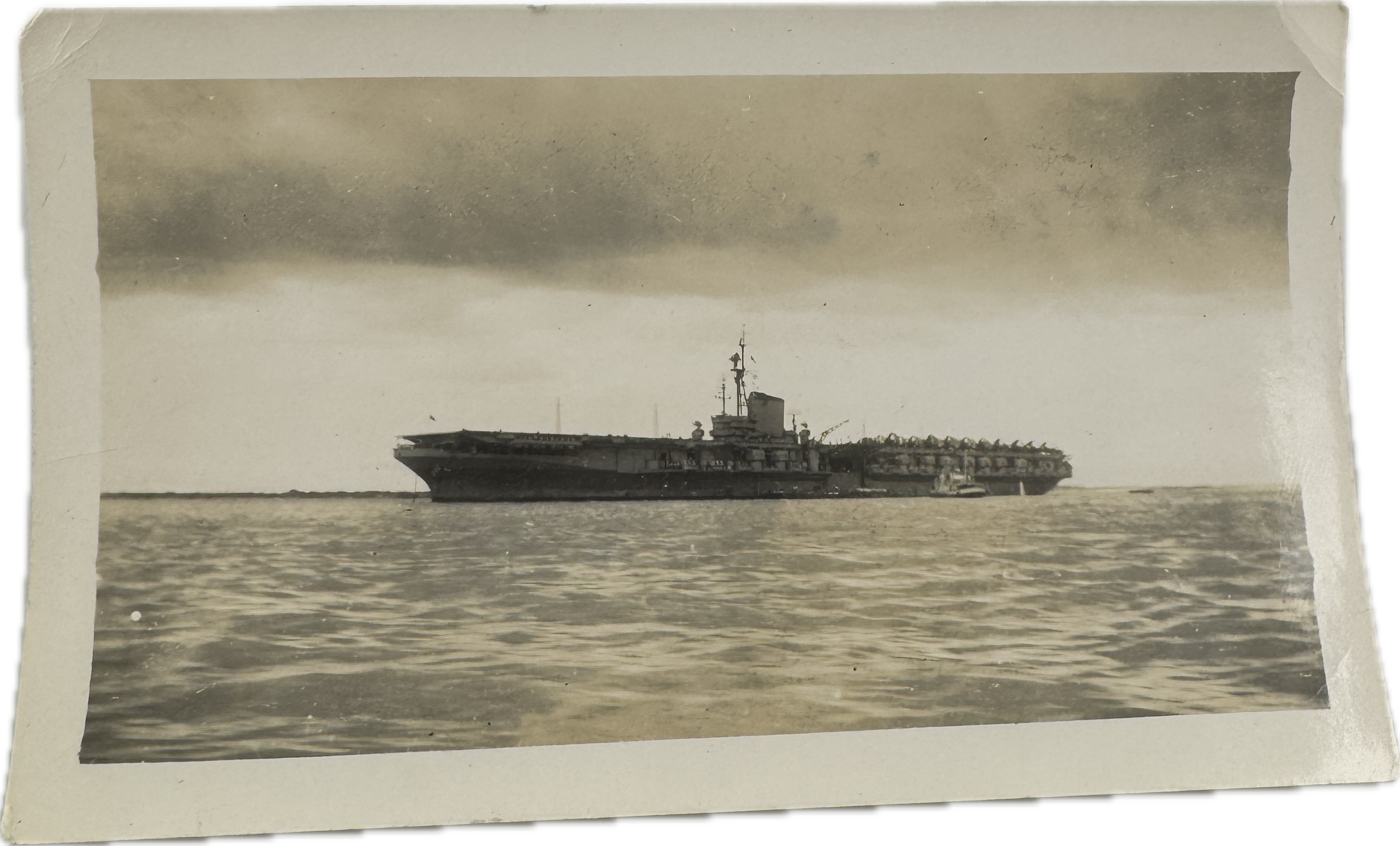 World War Two USS Franklin D. Roosevelt Photo Snap Shot