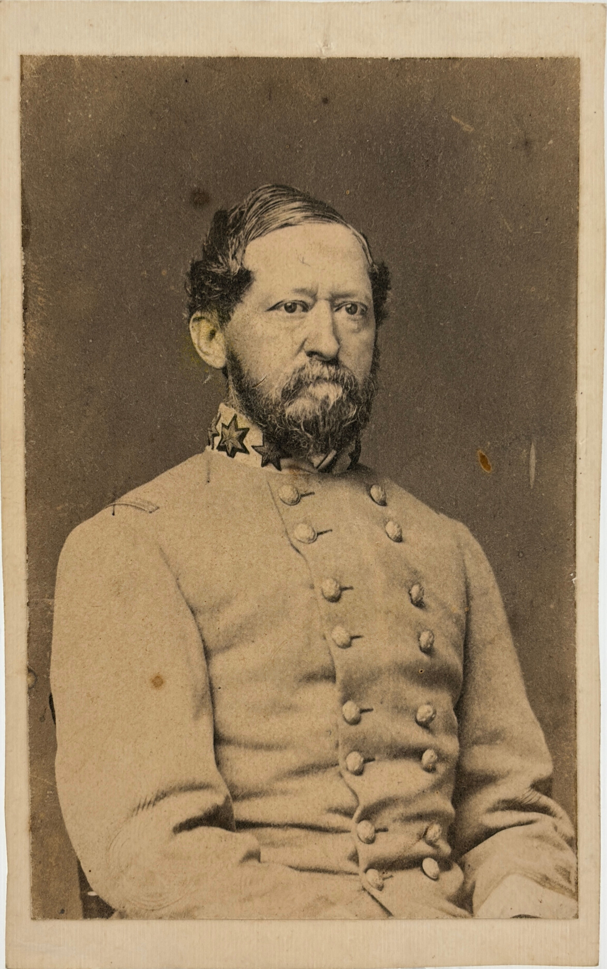CDV of Maryland Confederate General Arnold Elzey Jones
