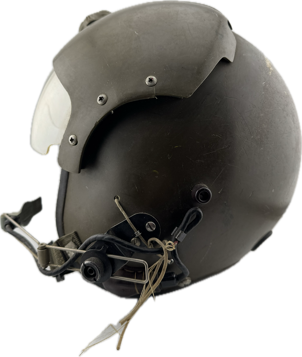 Thumbnail: U.S. Vietnam War Era APH-5 Helicopter Pilot Flying Helmet by Sierra Engineering 
