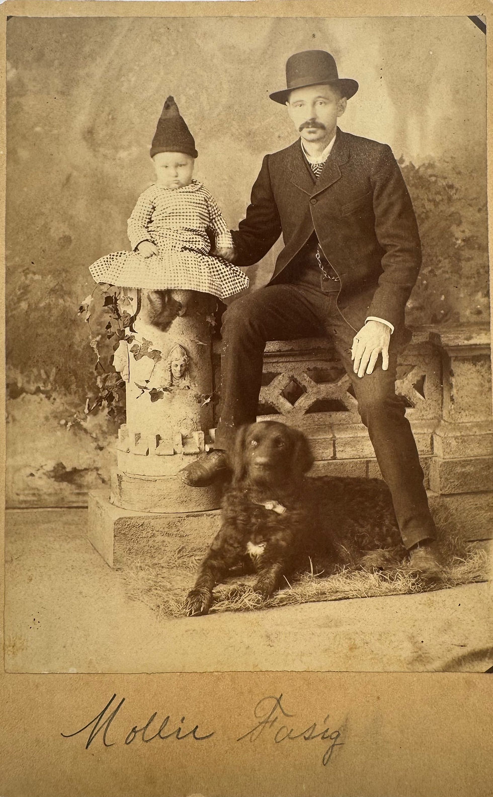Thumbnail: Fasig Family Grouping Ohio Infantry CDV and Cabinet Card Period Inscriptions 