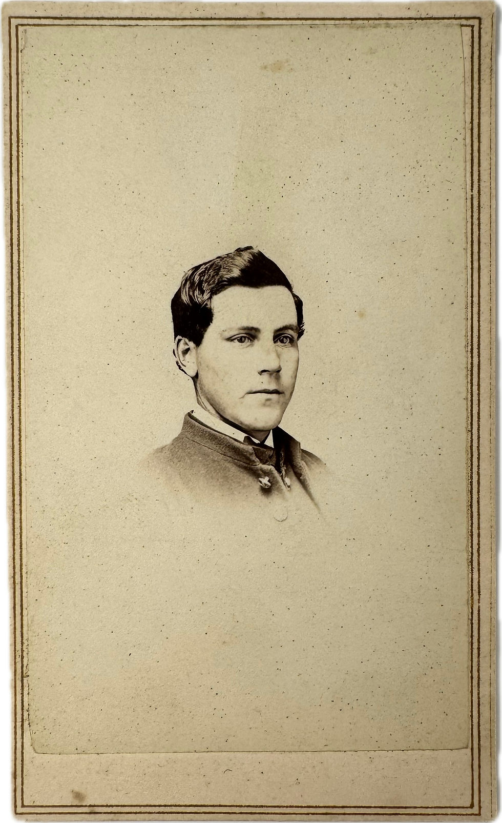 CDV of Union Soldier from Taken F. Forshew Hudson, New York