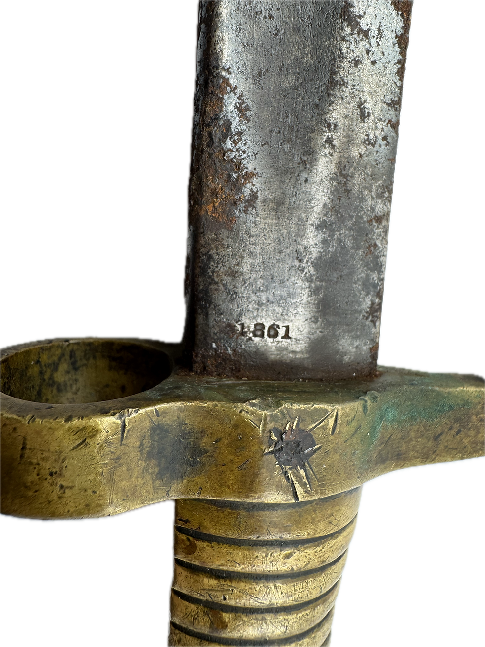 Thumbnail: Rare Original Spencer Saber Bayonet for the Navy Rifle – Collins & Co
