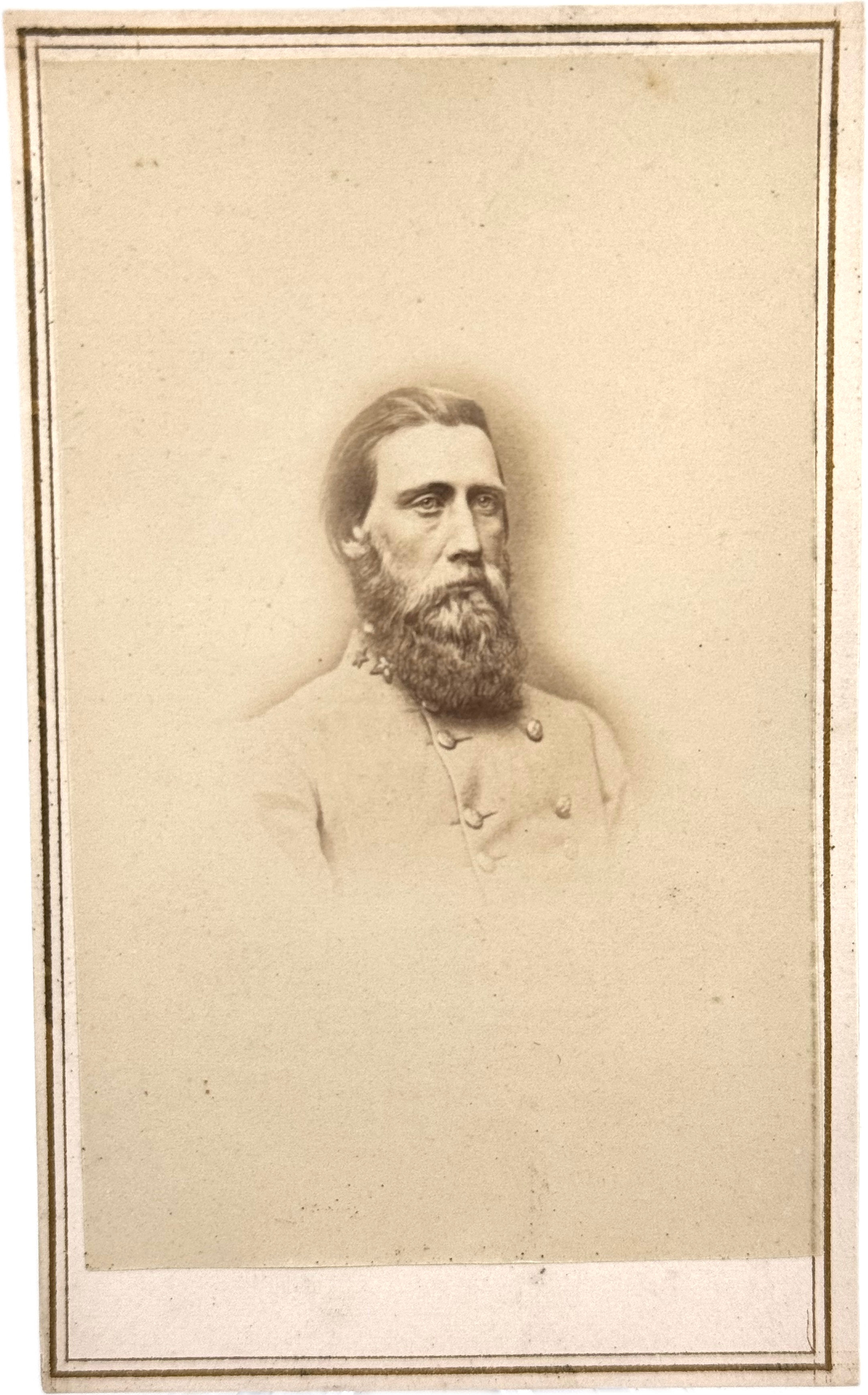 Pristine CDV of John Bell Hood by Brady and Anthony