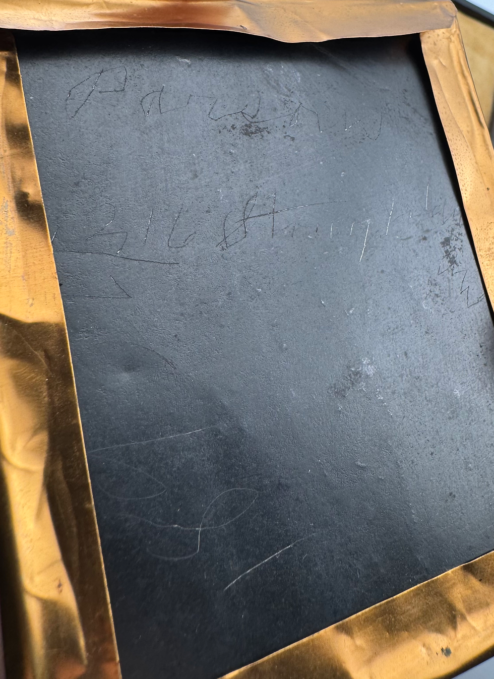 Thumbnail: 1/6th Plate Tintype of Two Federal Soldier with Starr Revolver 