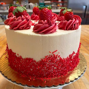 Strawberry Shortcake Cake