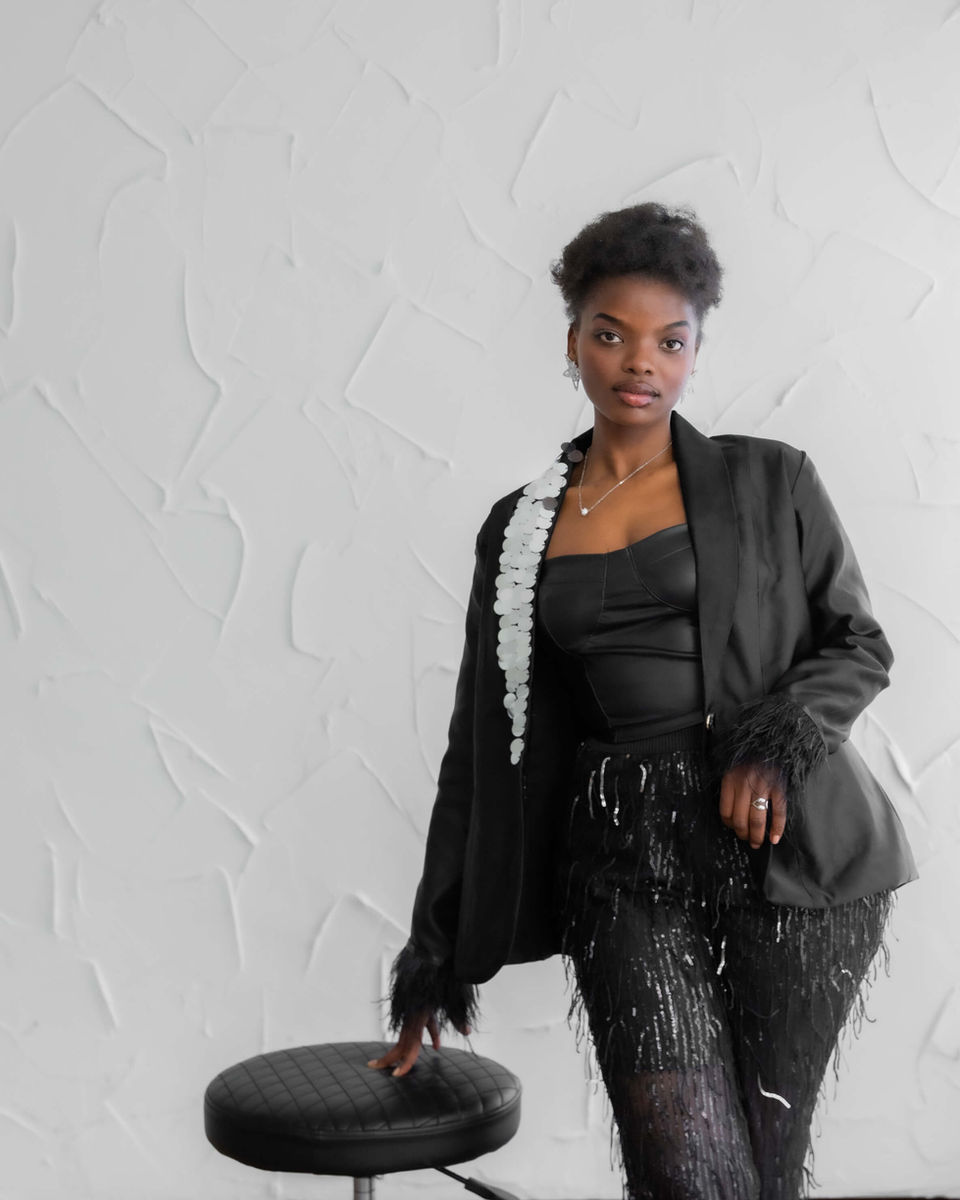 two piece pant and jacket for prom