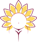Logo Pregnant Belly Sunflower