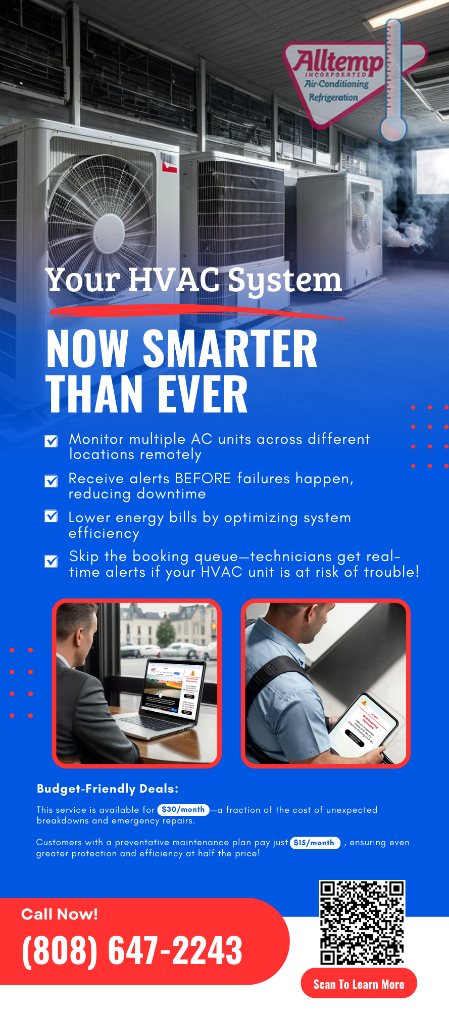 alltemp commercial refrigeration and air conditioning at your service