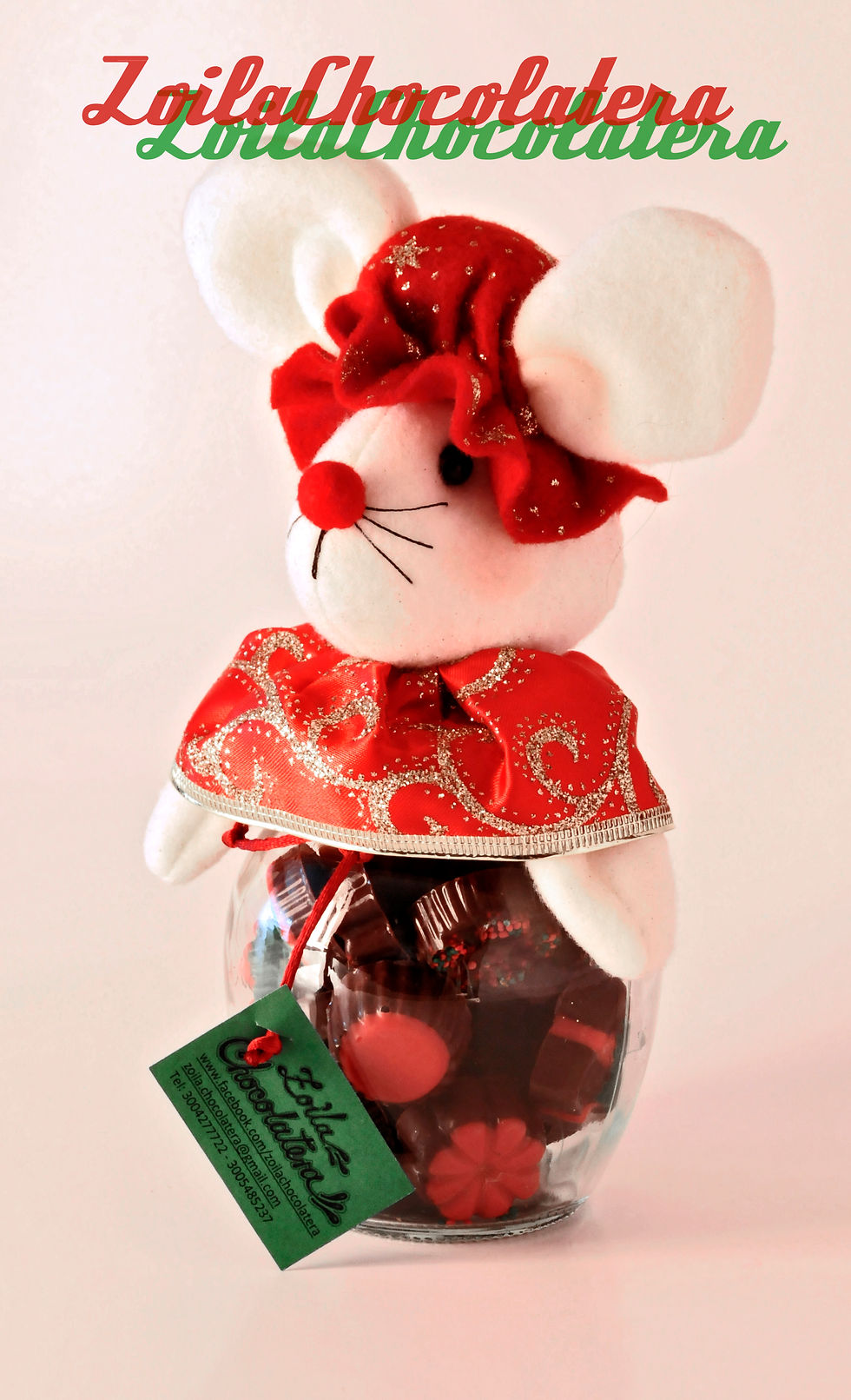 Miniatura: Frasco navideño