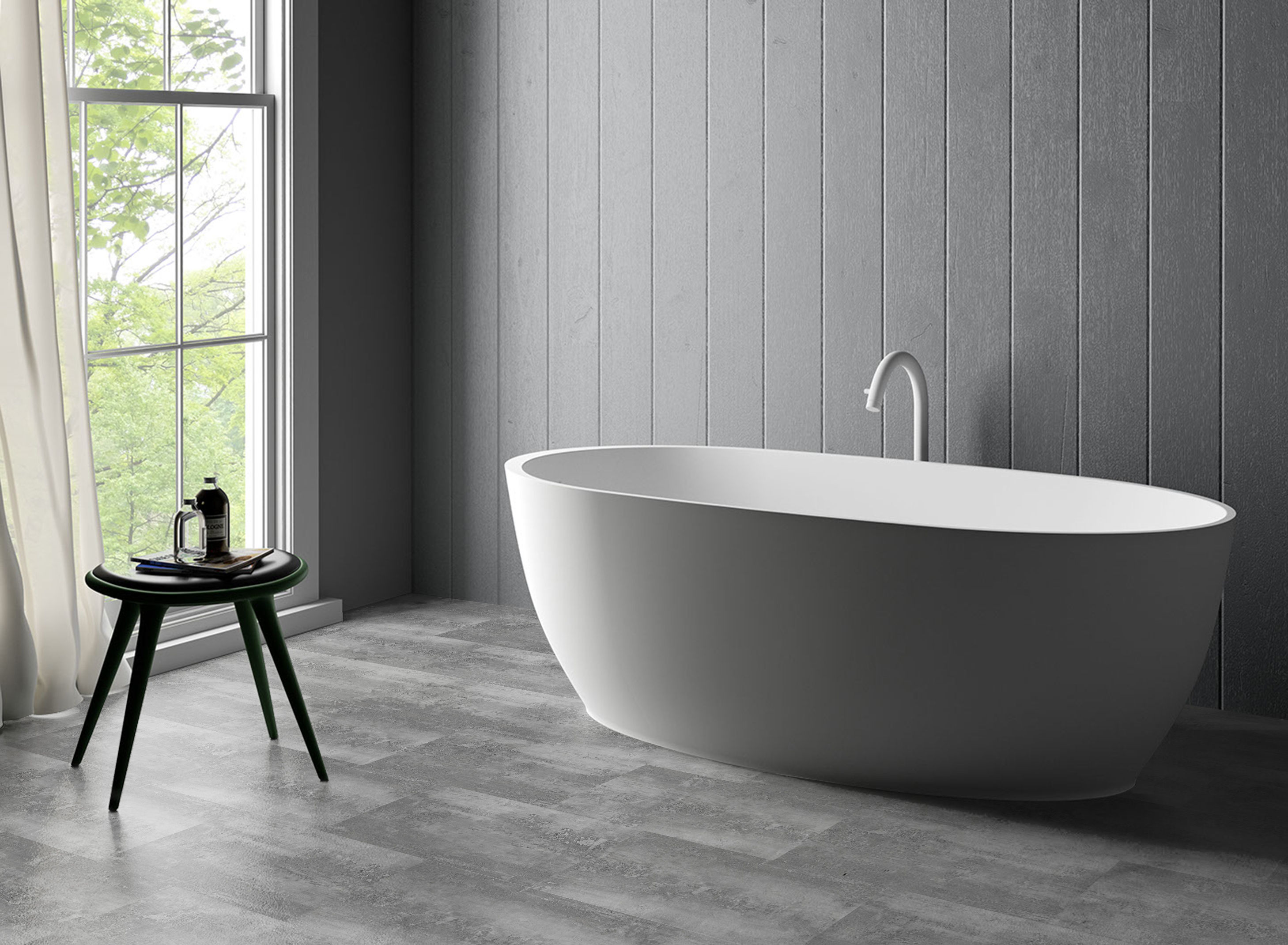 Vinyl Rock Garden Fliesenoptik