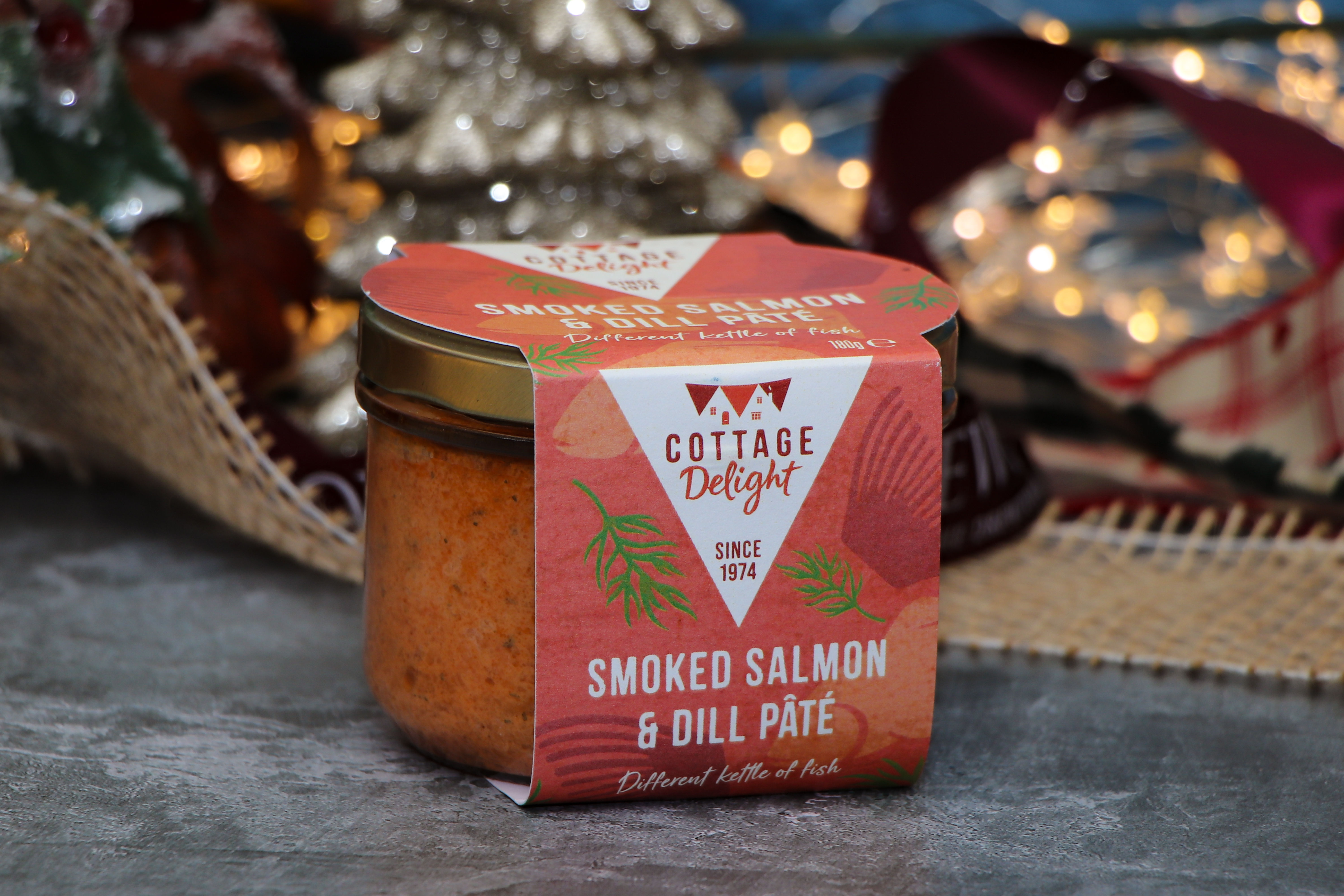 Cottage Delight Smoked Salmon & Dill Pate 180g