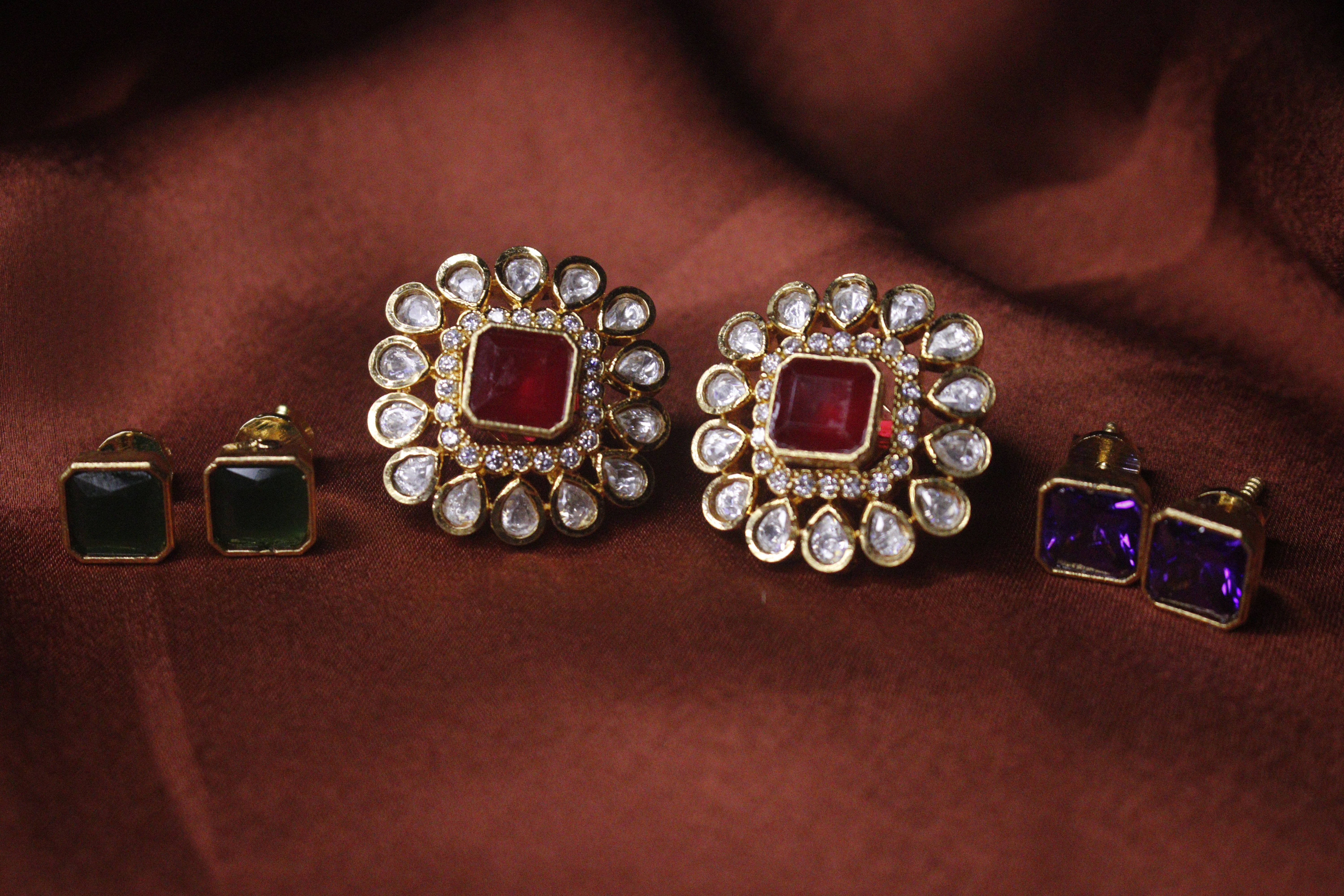 Tarangini Chameleon Studs