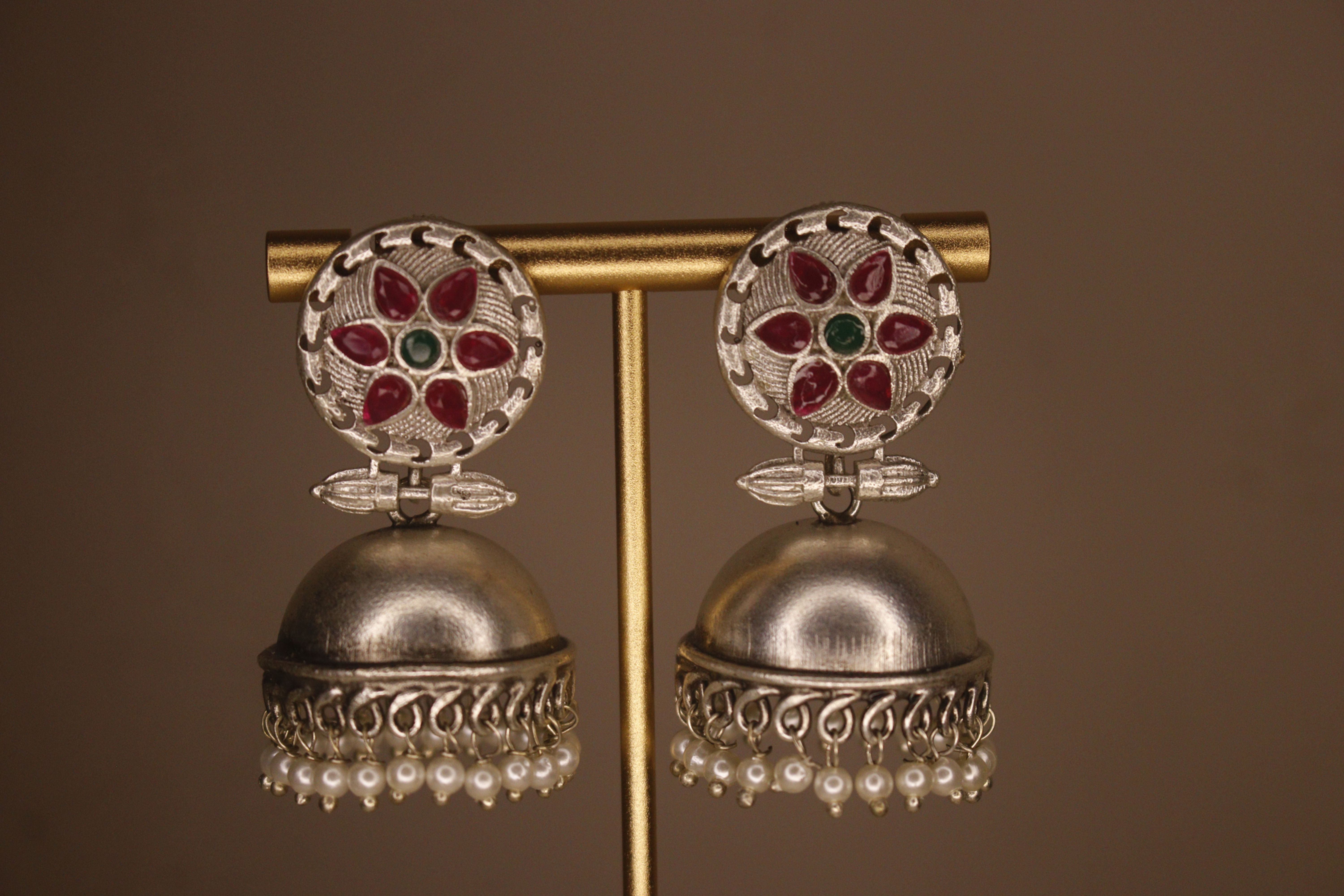 Thayana Flower Jhumka