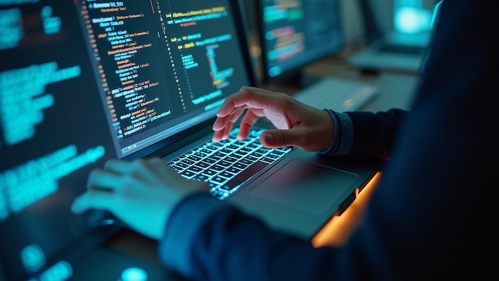 High angle view of a digital interface showing semantic data relationships