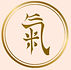Logo de l’Institut Ki suis-je ? à Rosny-sur-Seine avec le kanji Ki, symbole de l’énergie vitale