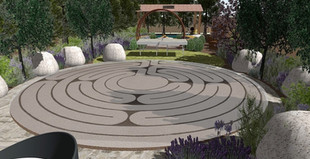 A Labyrinth was on the needs & wants list