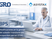 BPS - Modificaciones en la gestión del subsidio transitorio por incapacidad parcial (STIP)