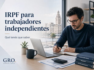 ¿Cómo funciona el IRPF para trabajadores independientes en Uruguay?