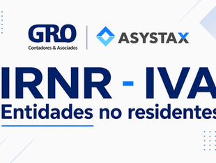 IRNR- IVA - Entidades no residentes