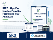 IRPF - Opción Núcleo Familiar - Formulario 1103 - Año 2025
