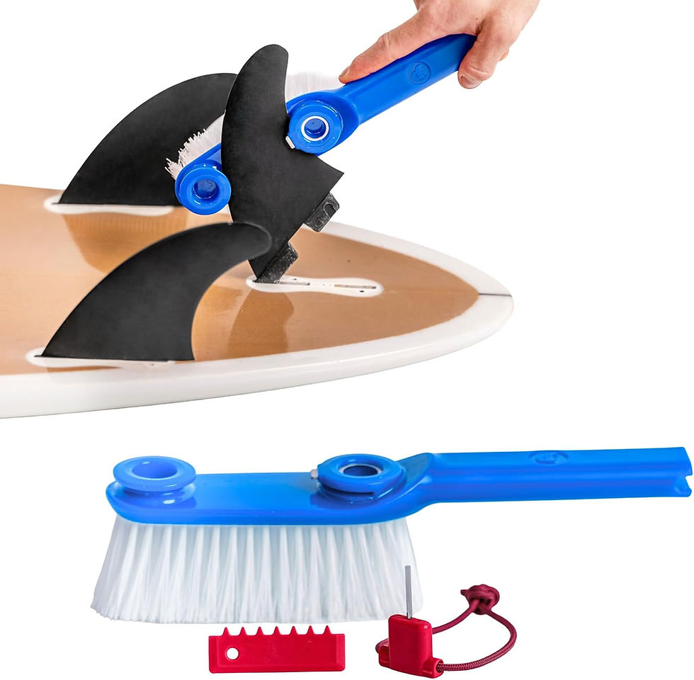Surfboard cleaning brush, a practical gift for surfers.