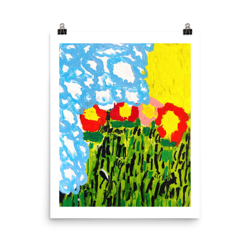 Angel Reed Sanchez - Spring Flowers Print