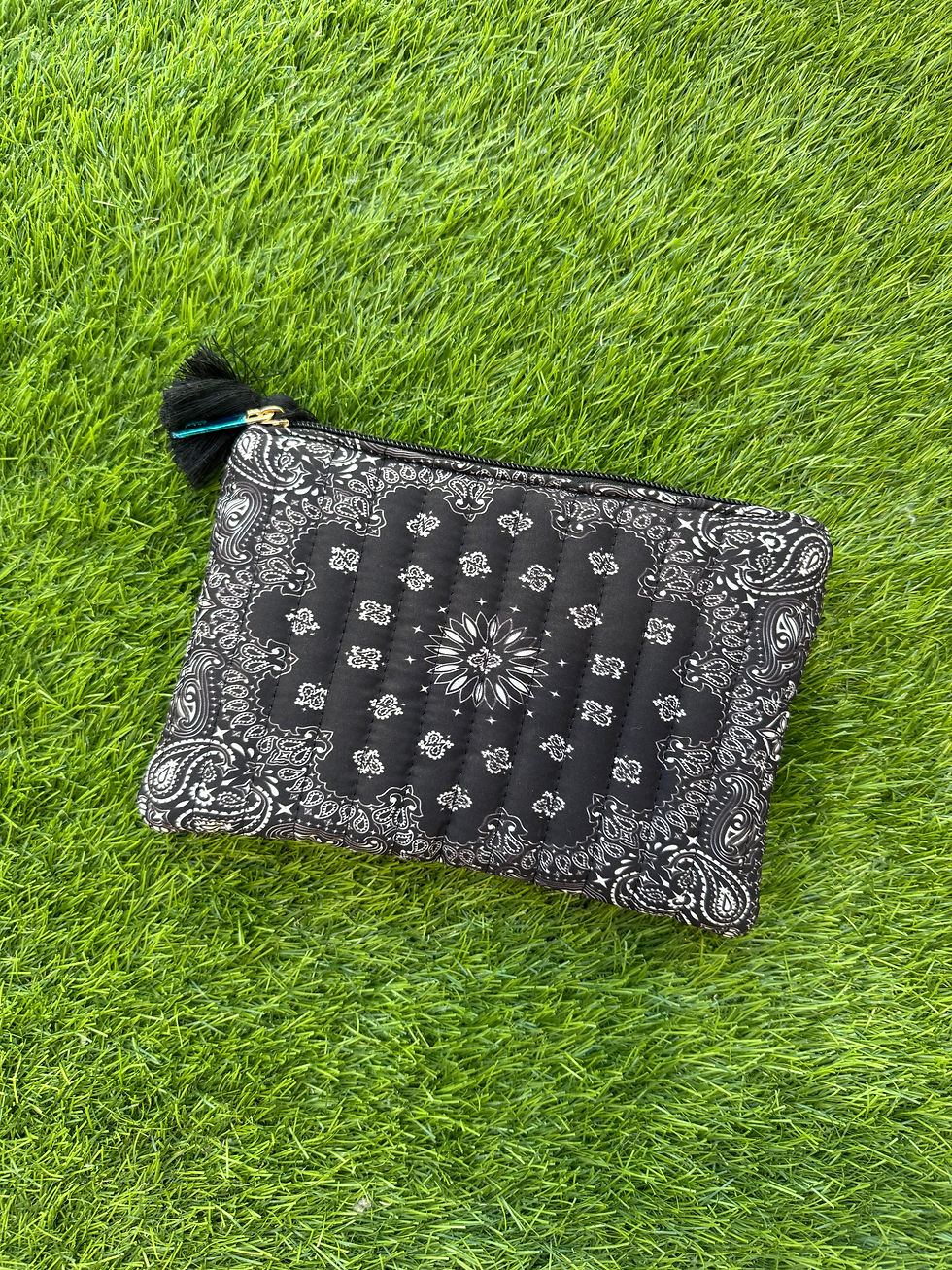 Thumbnail: Bandana Print Mini Pouch 