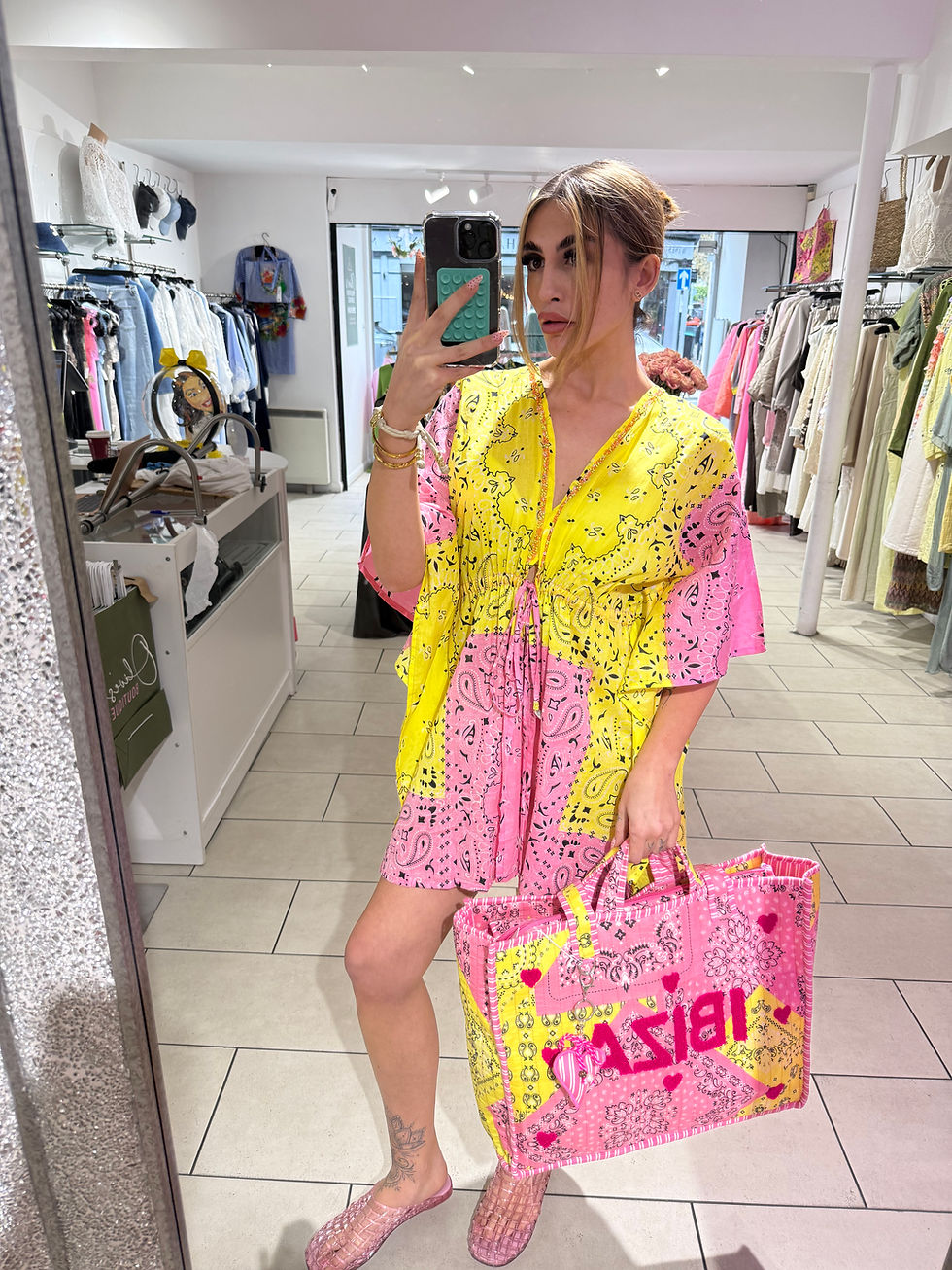 Thumbnail: Alex Max Bandana Print Kimono 
