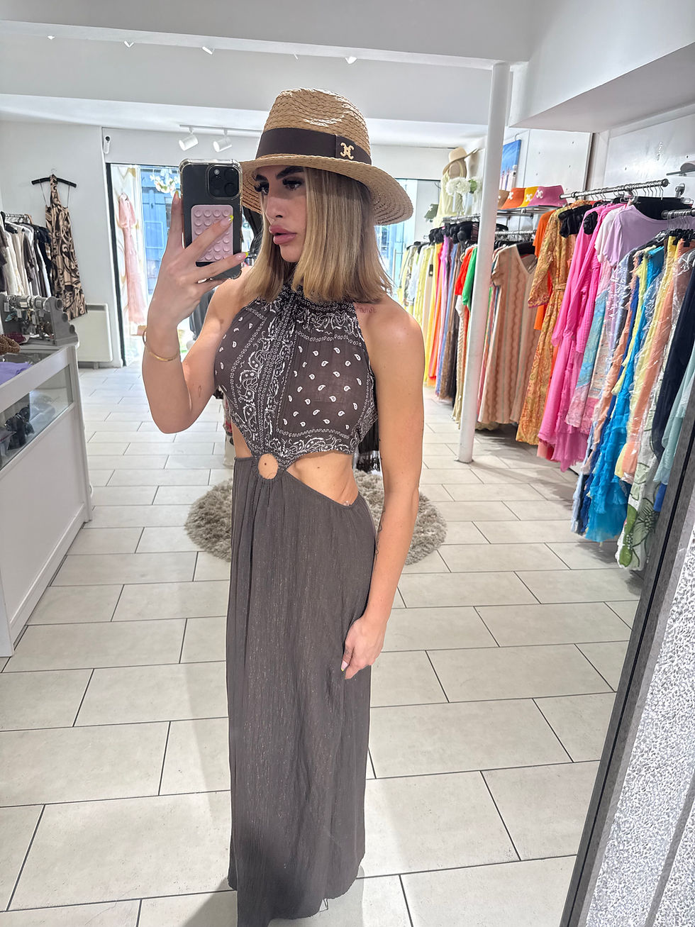 Thumbnail: CC Woven Fedora  - Brown