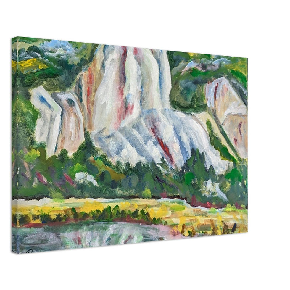 Miniaturbild: Kreidebruch auf Rügen (Kunstdruck)