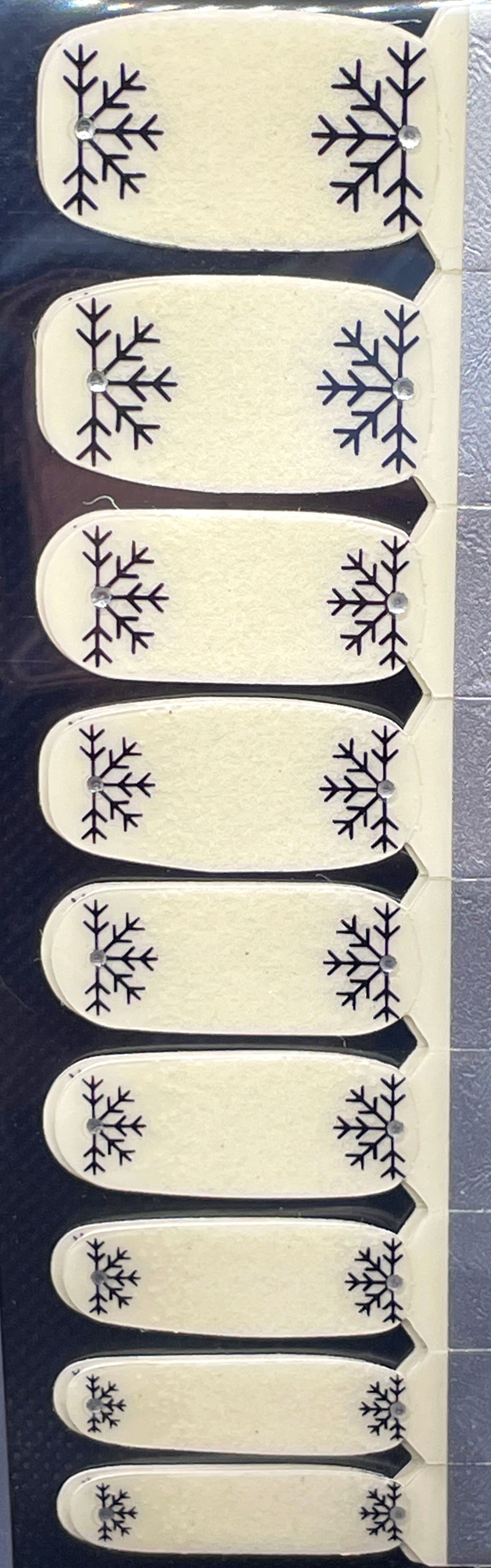 Snowflakes & Gems (Partial Overlay)        #KHH072