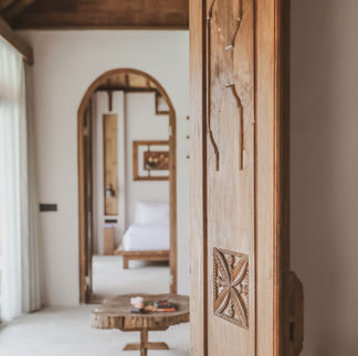 the best private modern villas in Gili Air