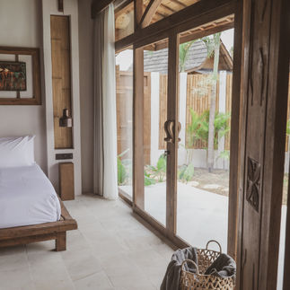 the best private modern villas in Gili Air
