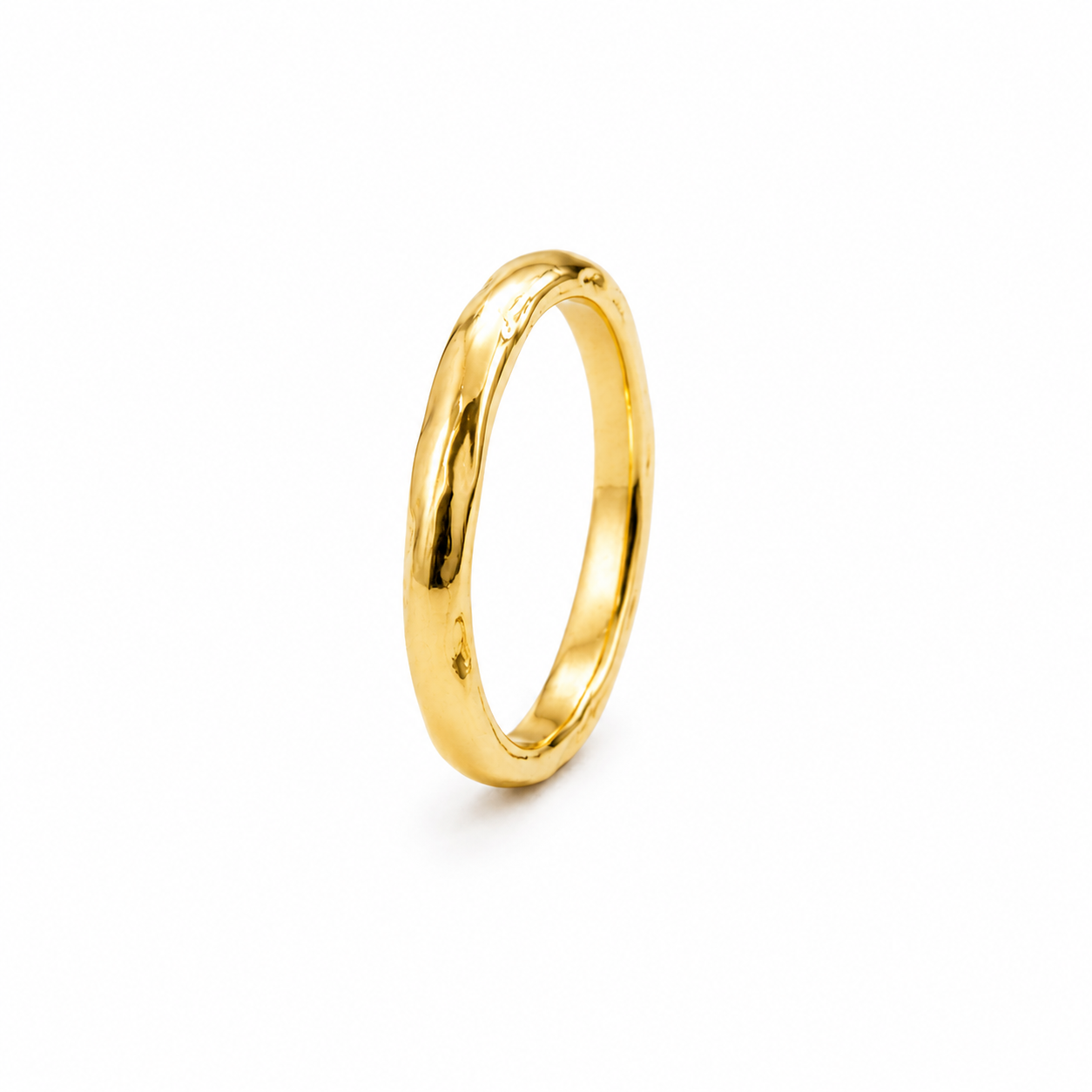 Fluid Band - Yellow Gold