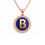 Thumbnail: Double Sided Letter Necklace - Rose Gold